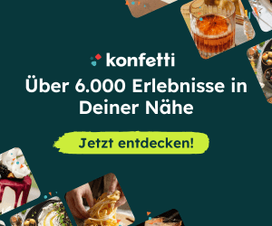 konfetti 6000 Erlebnisse